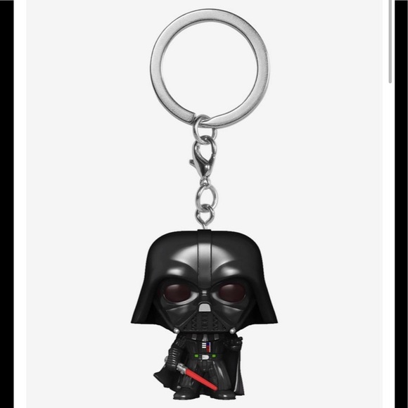 STAR WARS DARTH VADER CHIBI MINI BACKPACK, COIN PURSE & FUNKO POP! KEYCHAIN!